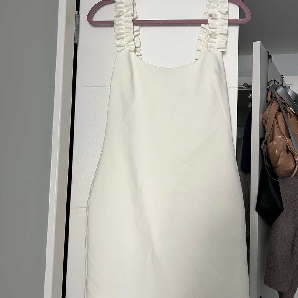 LIKELY white mini dress